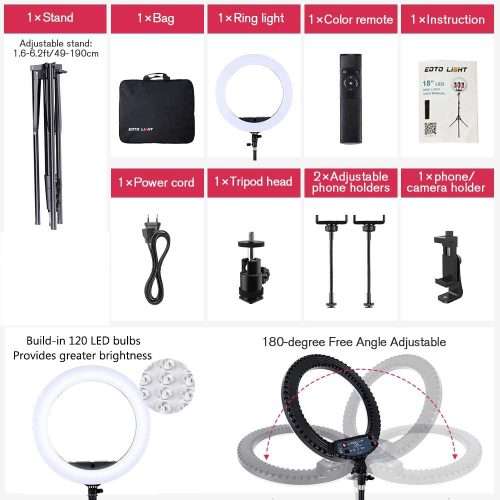 eoto light 18N led ring light